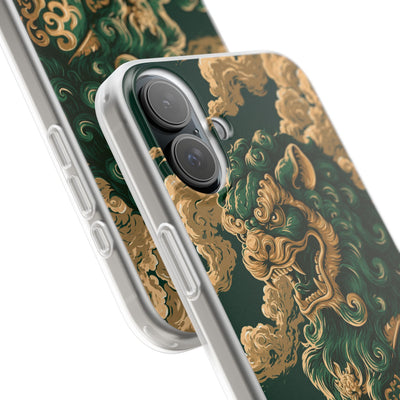 Imperial Guardian Lion · Lite Phone Case for iPhone ·  Green