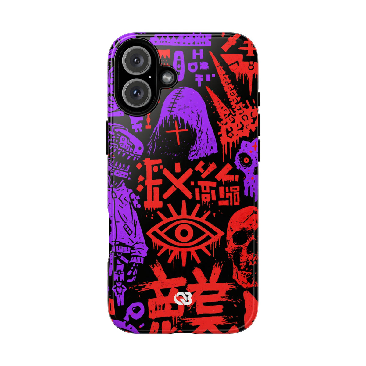Underground Cyber Glyphs · Tough Phone Case for iPhone · Black