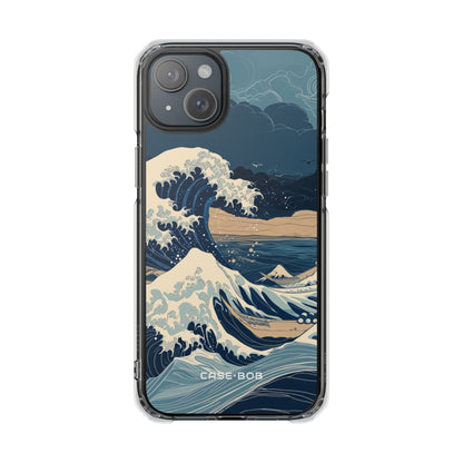 Cresting Blue Wave iPhone 15 Plus Case - Impact