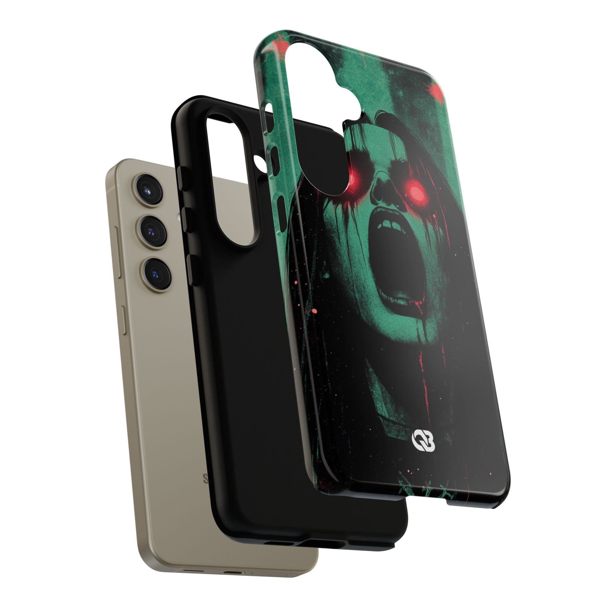 Crimson Emerald Scream · Tough Phone Case for Samsung
