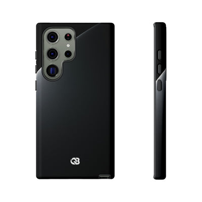 Black Tough Phone Case for Samsung - Obsidian Lunar Arch