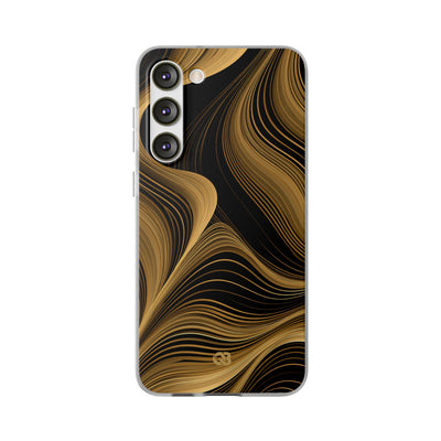 Gold Lite Phone Case for Samsung - Molten Copper Strands