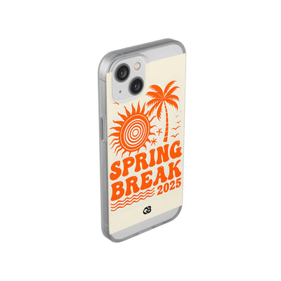 Retro Orange Tide · Soft Hoesje voor iPhone