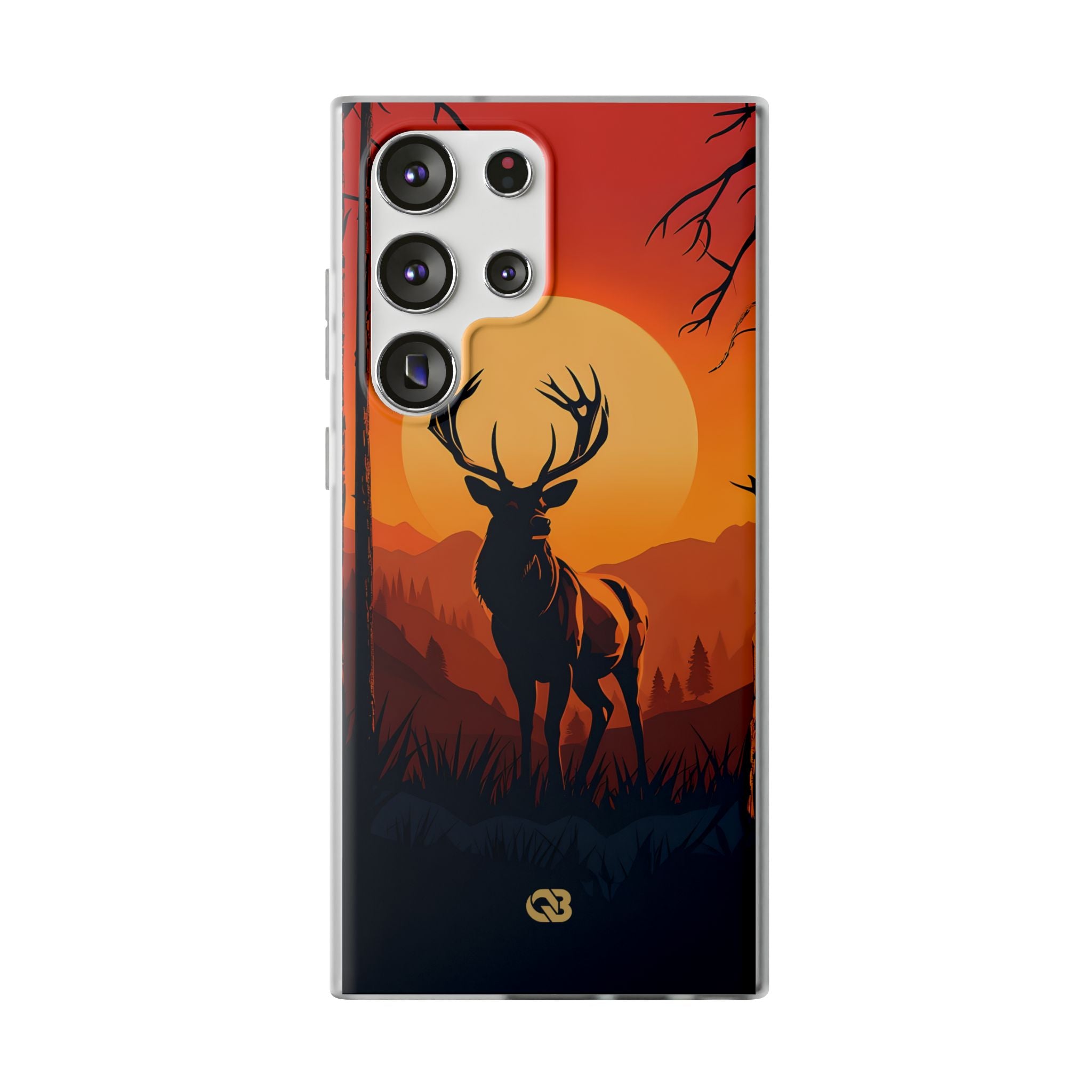 Amber Ridge Stag · Soft Phone Case for Samsung