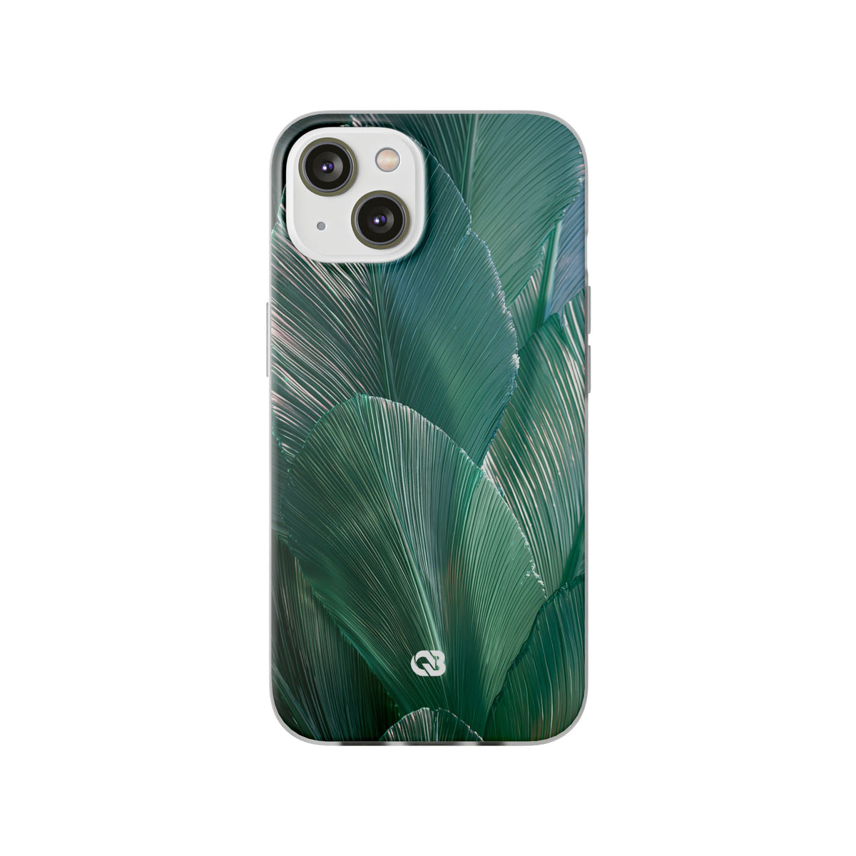Translucent Fan Palm · Lite Phone Case for iPhone ·  Teal