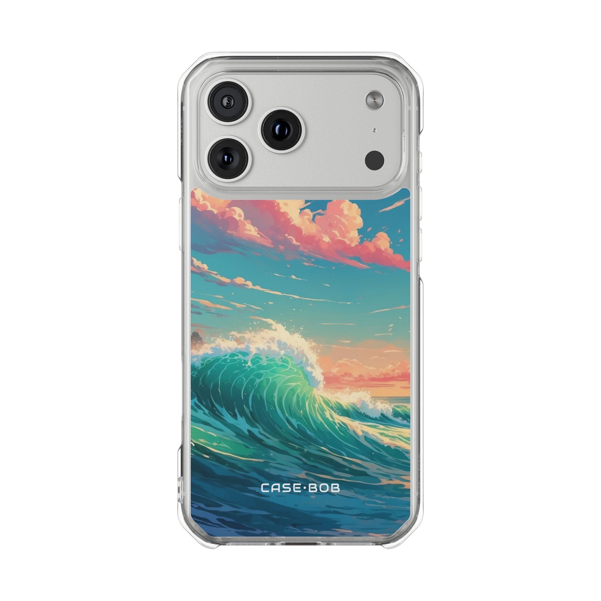 Cresting Blue Wave iPhone 17 Pro Max Case - Impact