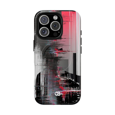 Black Tough 2.0 Magsafe Phone Case for iPhone - Crimson Data Leak