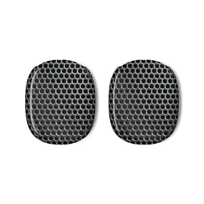 Brushed Perforated Steel · Hard Case for AirPods Max · Silver