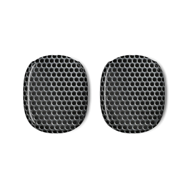 Brushed Perforated Steel · Hard Case for AirPods Max · Silver