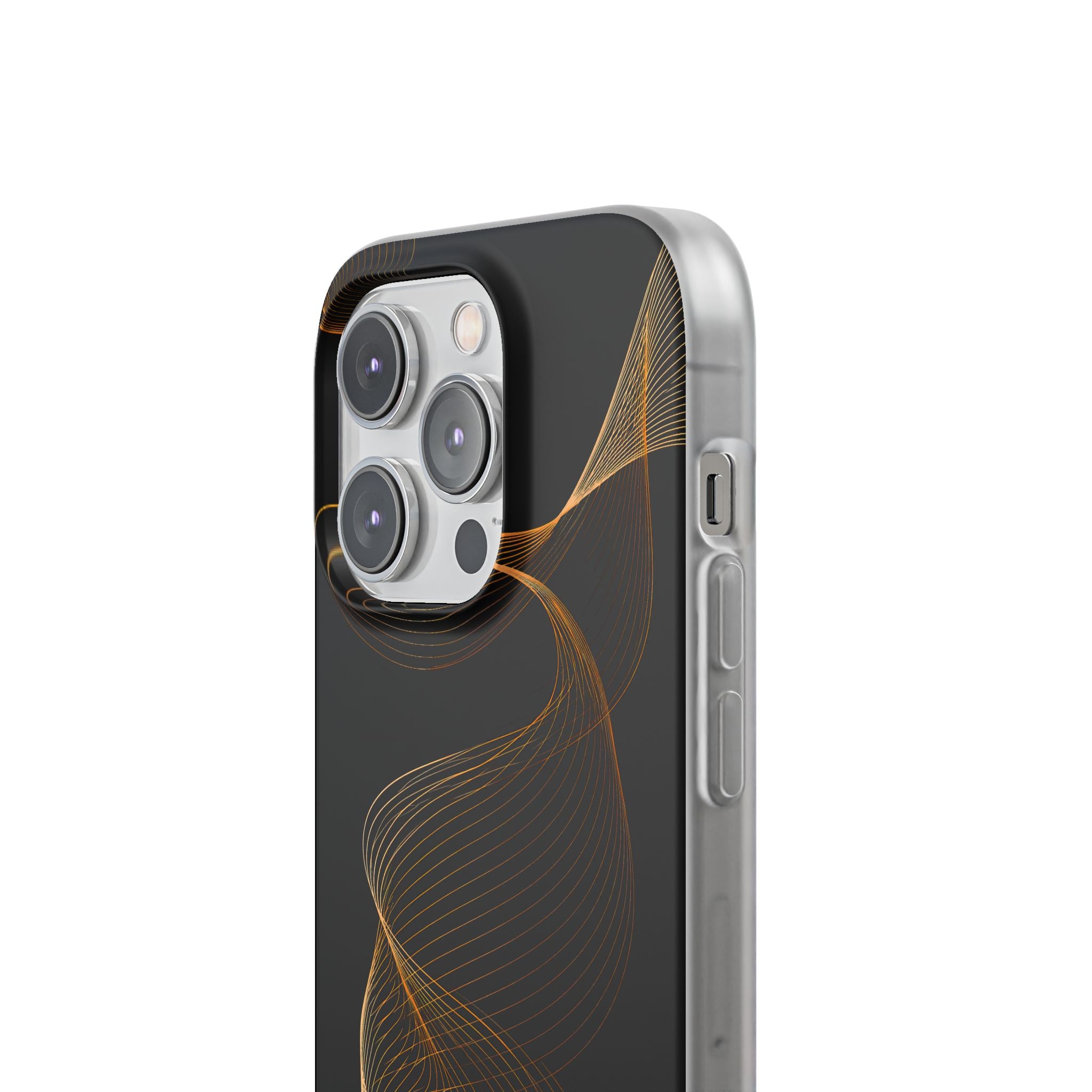 Gold Lite Phone Case for iPhone - Burnished Bronze Helix