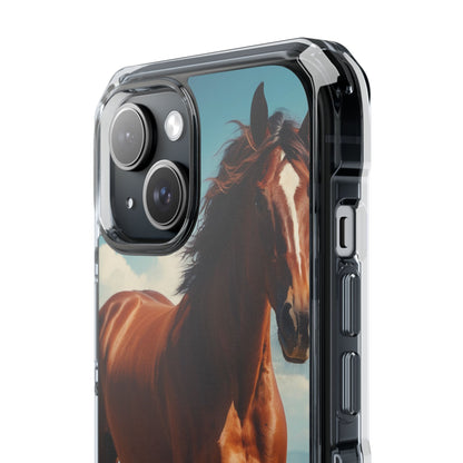 Brown Stallion Splash iPhone 15 Case - Impact