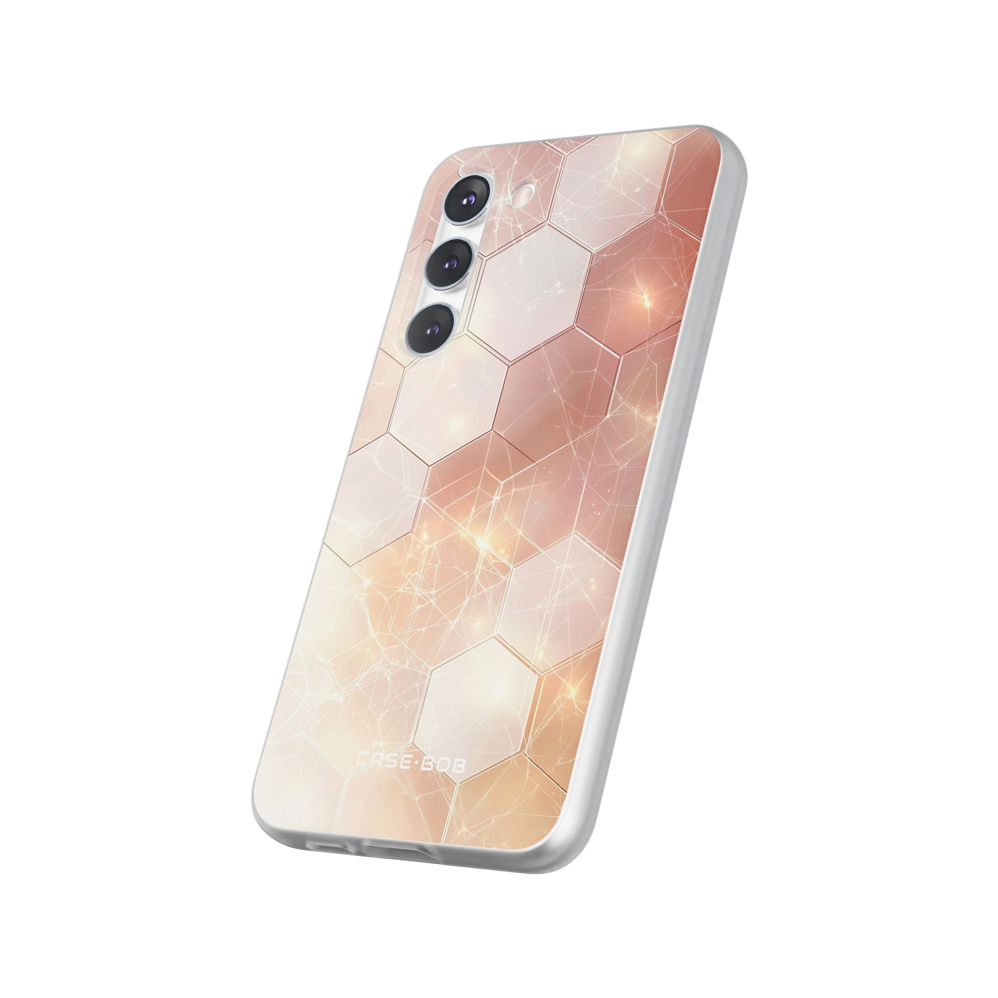 Honeycomb Glow Samsung S23 Plus Case - Soft