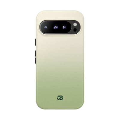 Muted Sage Ombre · Tough Phone Case for Pixel ·  Green