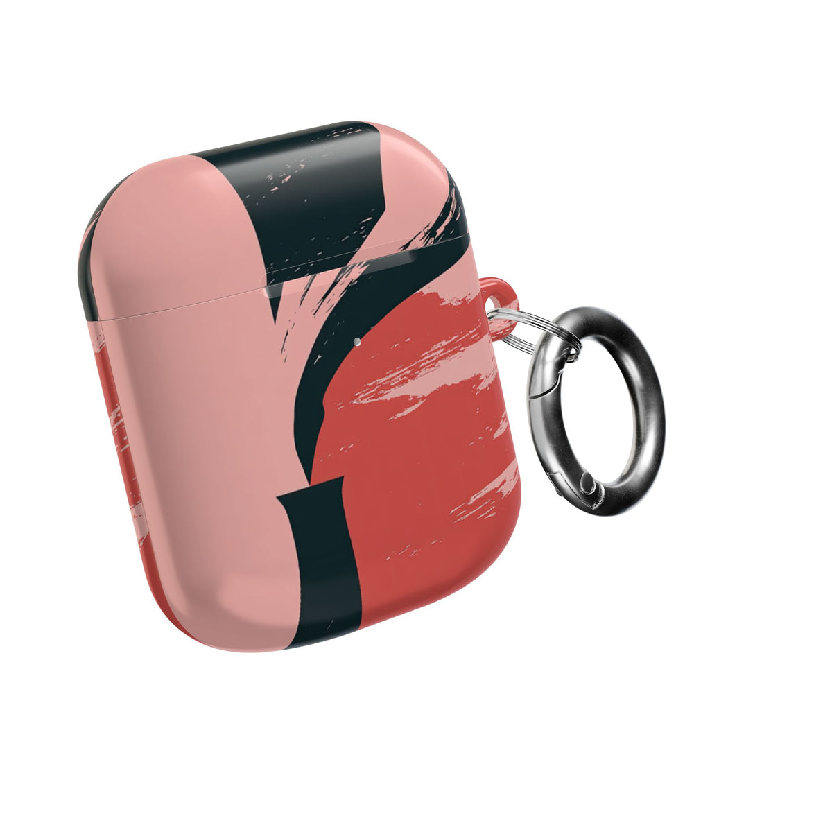 Crimson Horizon · Hard Case for AirPods & AirPods Pro · Red