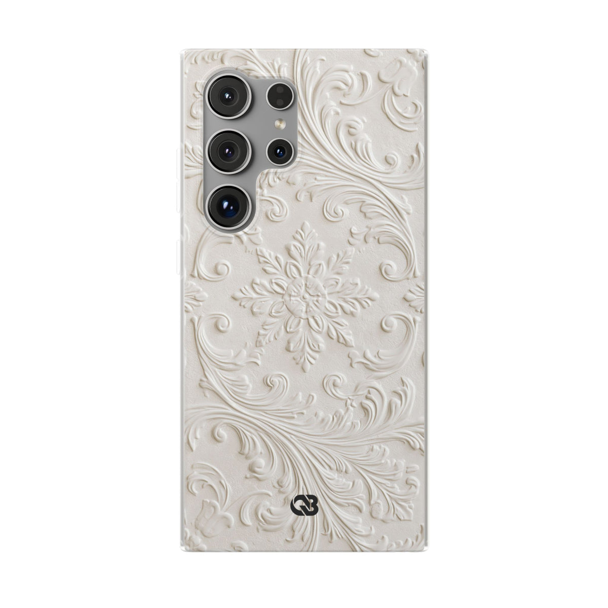 Sculpted Acanthus Relief · Lite Phone Case for Samsung · White