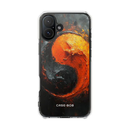 Molten Yin-Yang iPhone 16 Plus Case - Impact