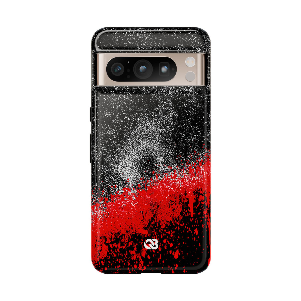Crimson Noir Drip · Tough Phone Case for Pixel ·  Black