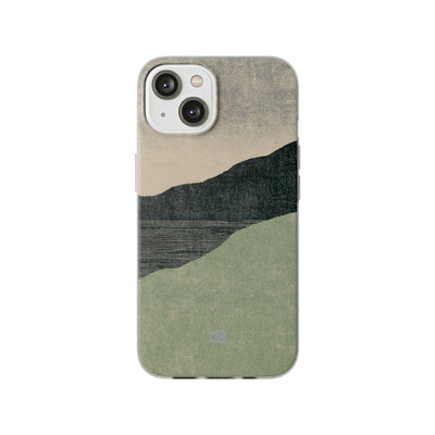 Green Lite Phone Case for iPhone - Moss Ridge Grain