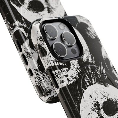 Punk Skull Riot · Tough 2.0 Magnetic Phone Case for iPhone · Black