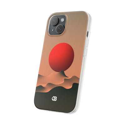 Crimson Sol Ridge · Lite Phone Case for iPhone ·  Red