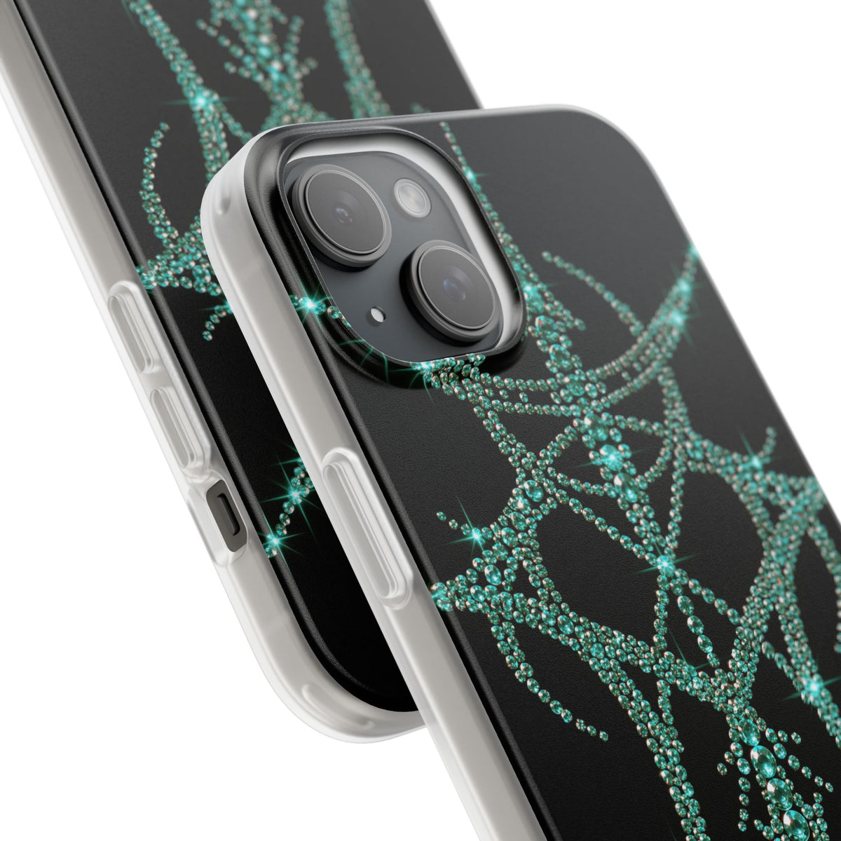 Teal Cyber Sigil · Lite Phone Case for iPhone ·  Teal