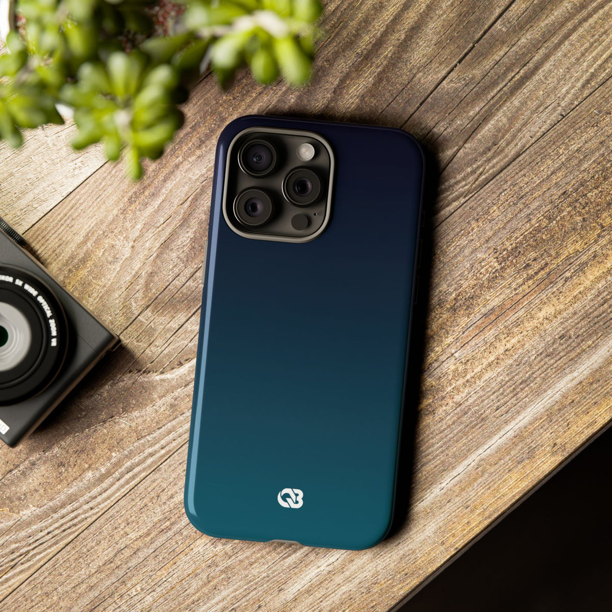 Abyssal Midnight · Tough Phone Case for iPhone · Blue
