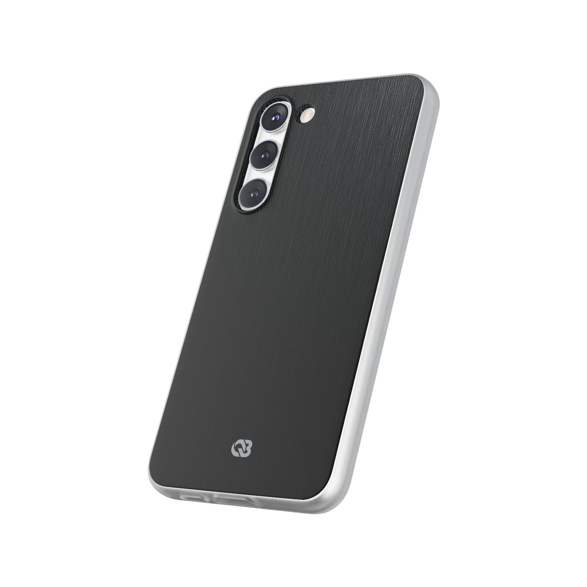 Obsidian Brushed Steel · Lite Phone Case for Samsung · Black