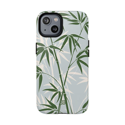 Green Tough 2.0 Magsafe Phone Case for iPhone - Kyoto Bamboo Canopy