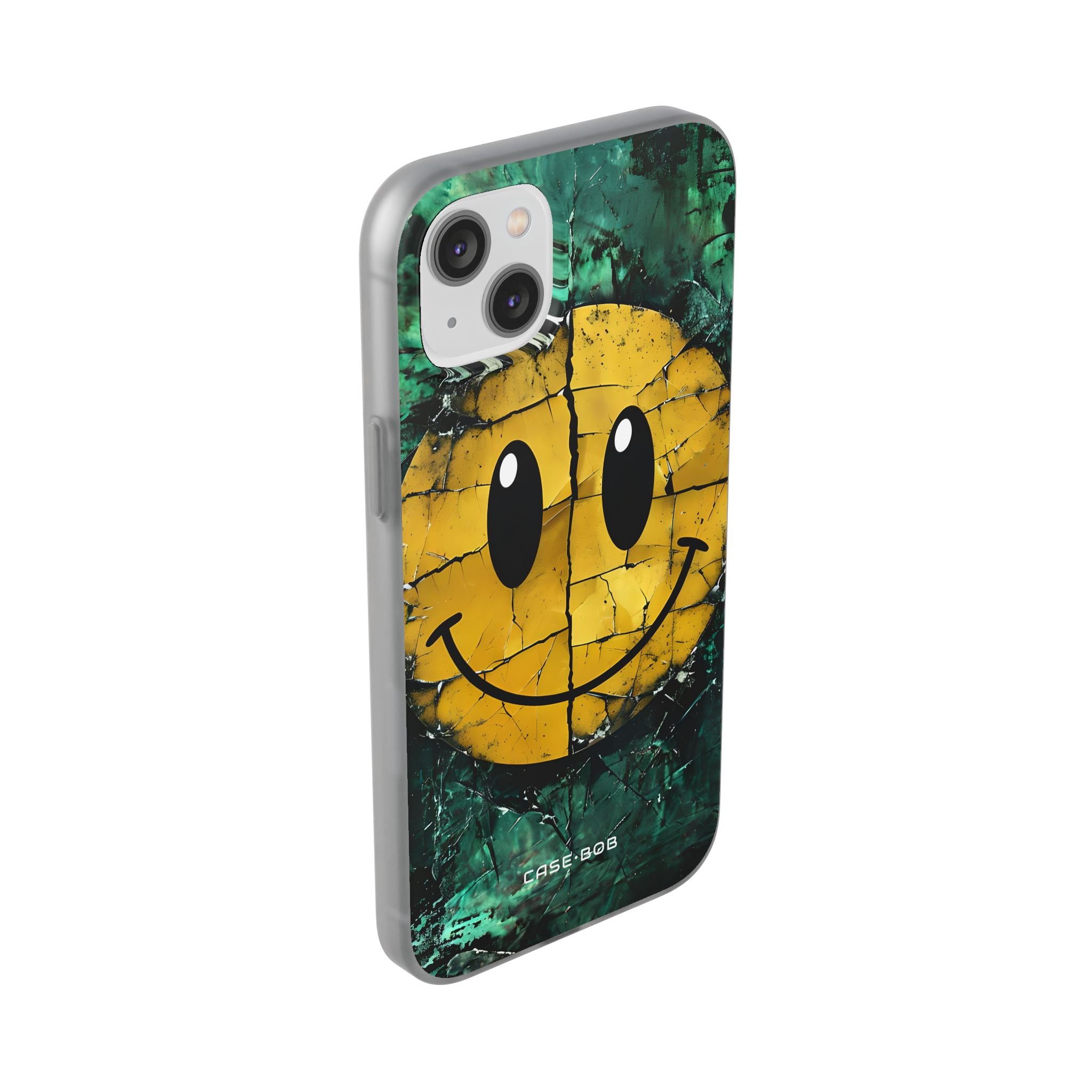 Zerbrochener Smiley iPhone 14 Plus Case - Soft