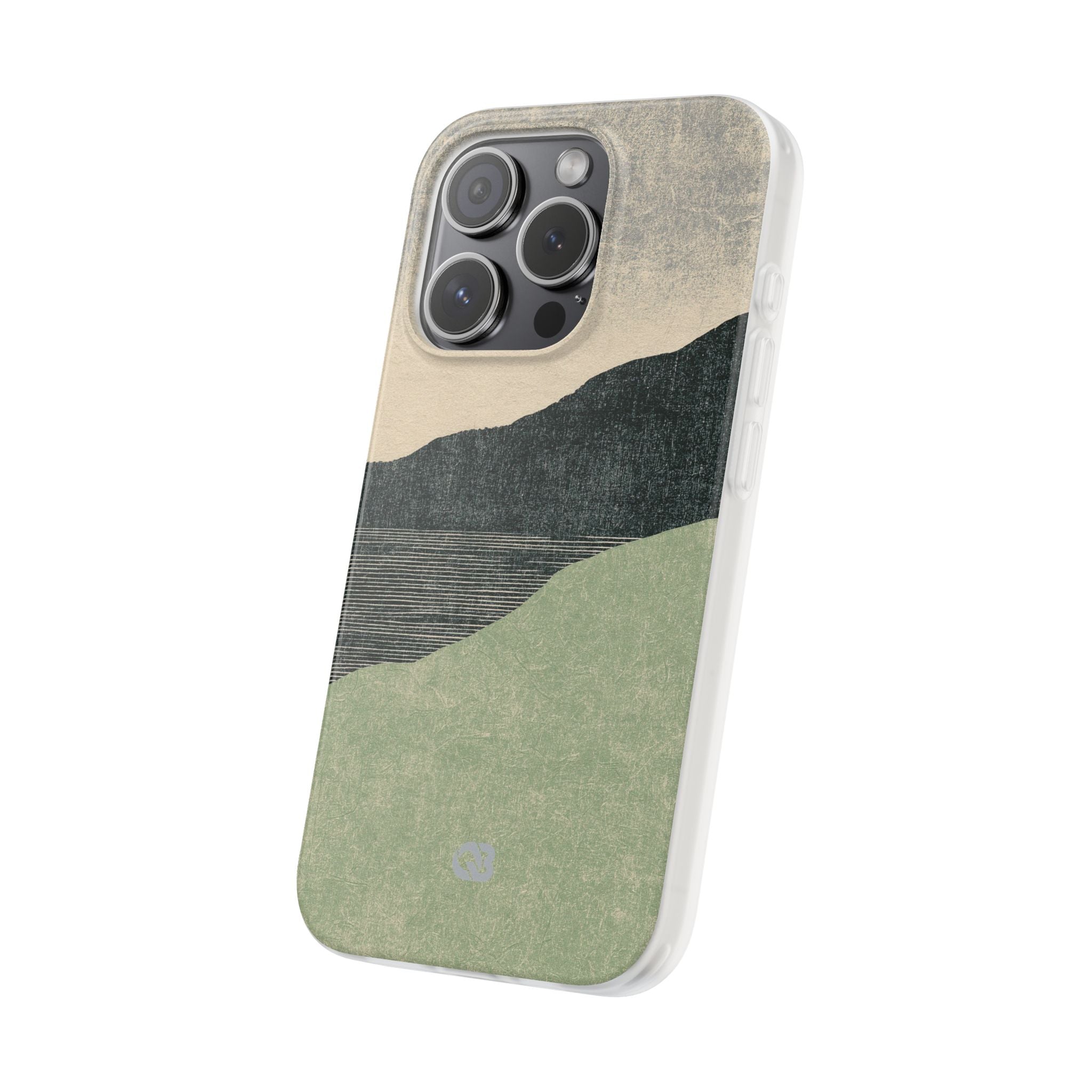 Green Lite Phone Case for iPhone - Moss Ridge Grain