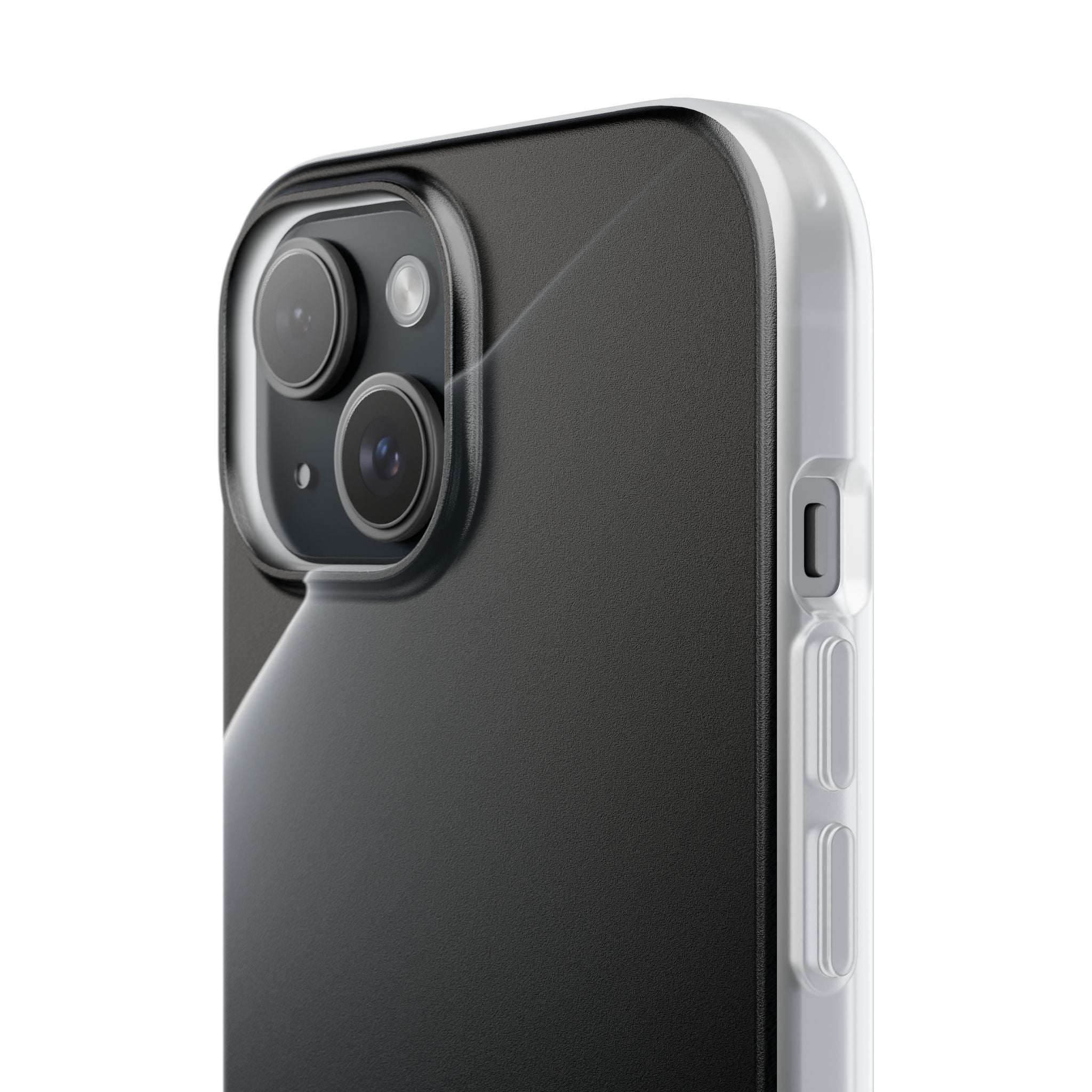 Black Lite Phone Case for iPhone - Obsidian Lunar Arch