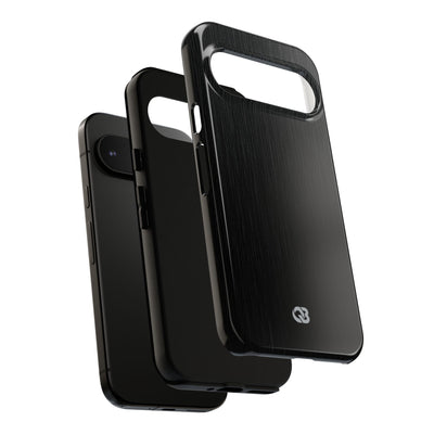 Obsidian Brushed Steel · Tough Phone Case for Pixel ·  Black