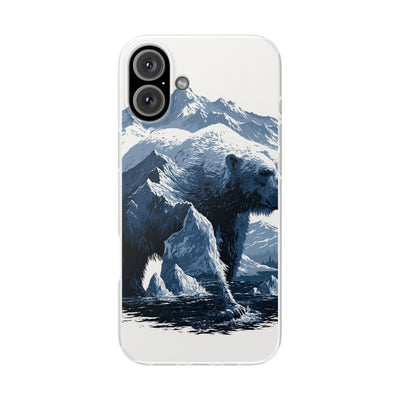 Fjord Summit Bear · Lite Phone Case for iPhone ·  Blue
