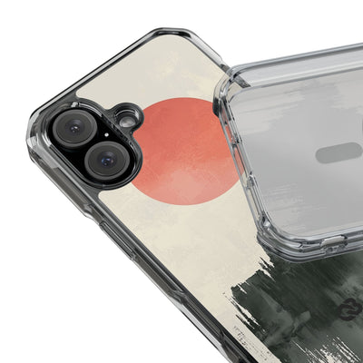 Crimson Sun Strokes · Impact Hoesje voor iPhone · Magsafe