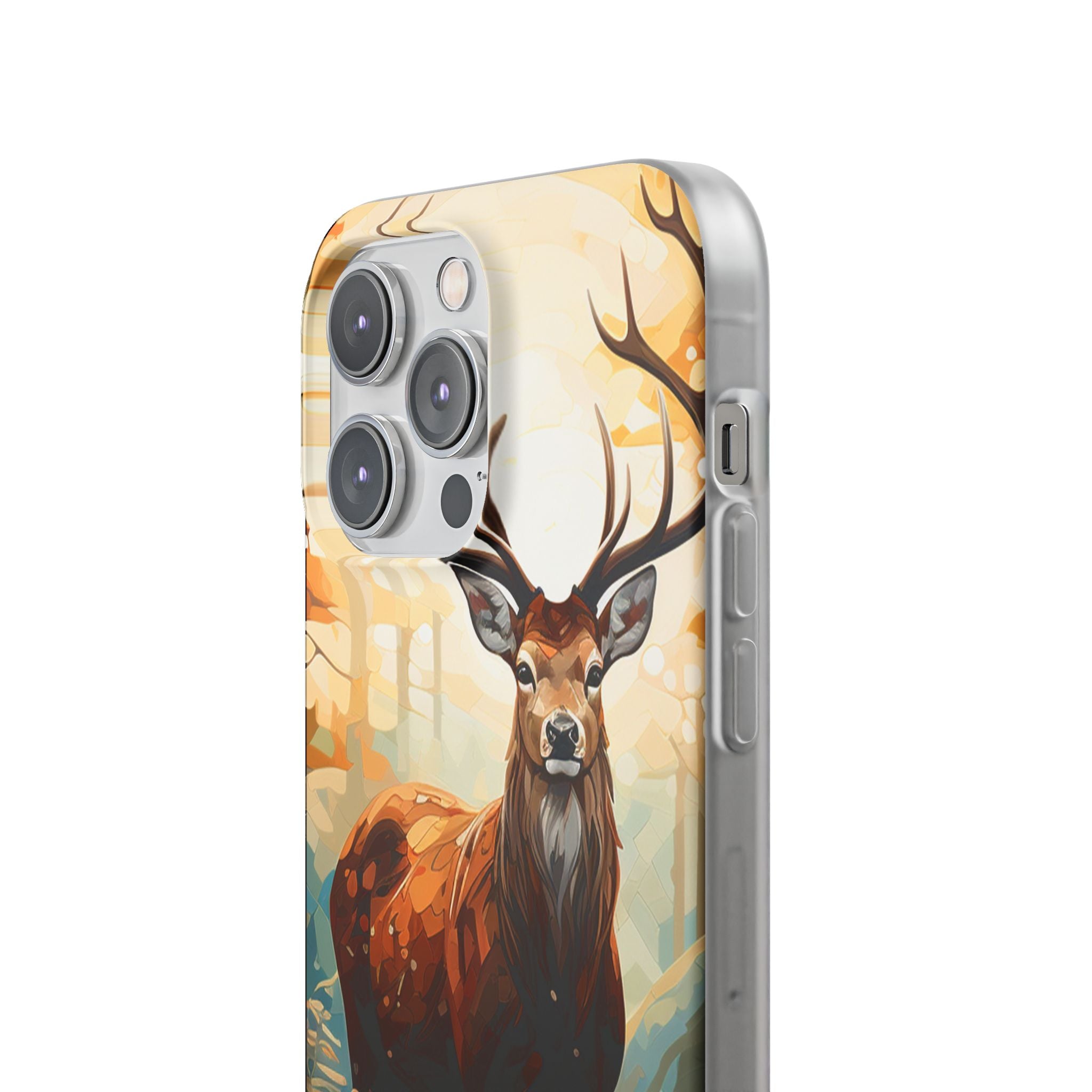 Glowing Stag iPhone 14 Pro Max Case - Soft - CASE•BOB