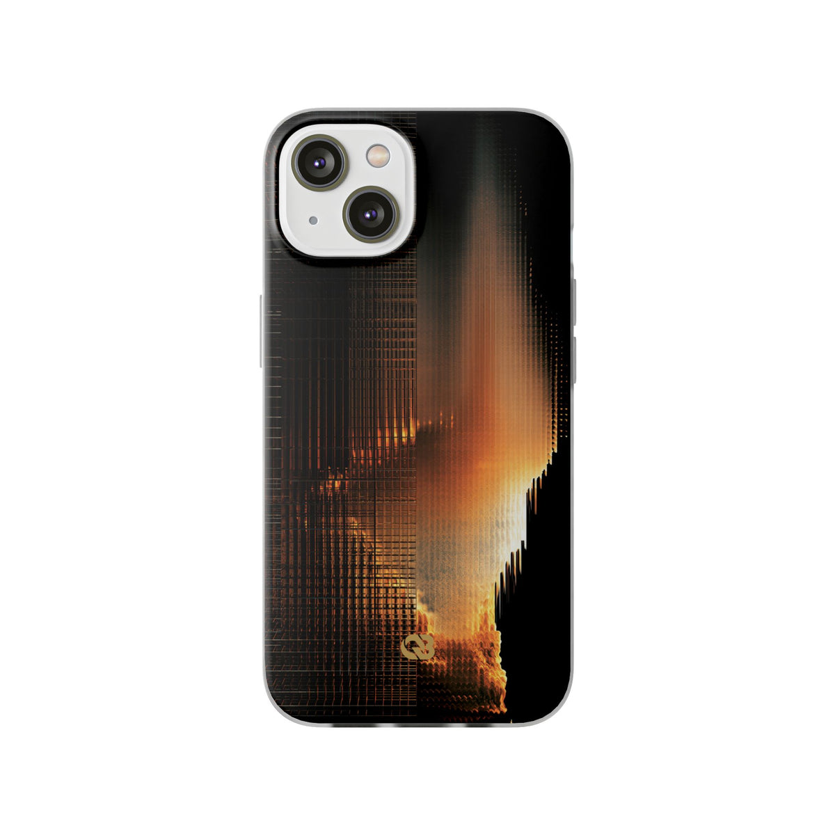 Luminous Grid · Lite Phone Case for iPhone ·  Black