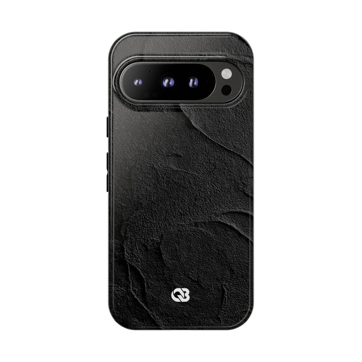 Obsidian Stucco Relief · Tough Phone Case for Pixel ·  Black