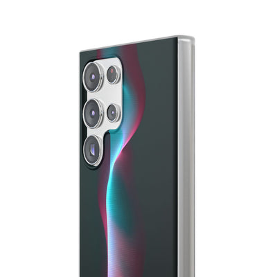Neon Pixel Flow · Lite Phone Case for Samsung · Black