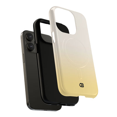 Yellow Tough 2.0 Magsafe Phone Case for iPhone - Bleached Citron Haze