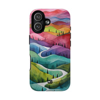 Fluid Rainbow Ridge · Tough+ Skal · MagSafe