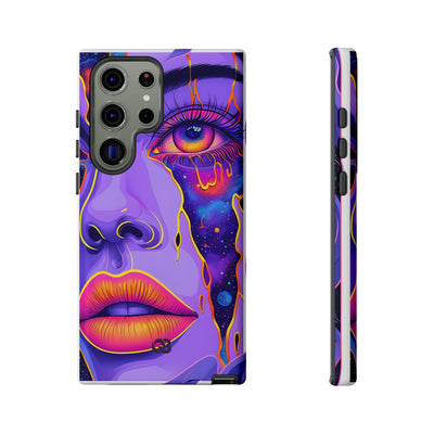 Violet Cosmic Gaze · Tough Custodia per Samsung