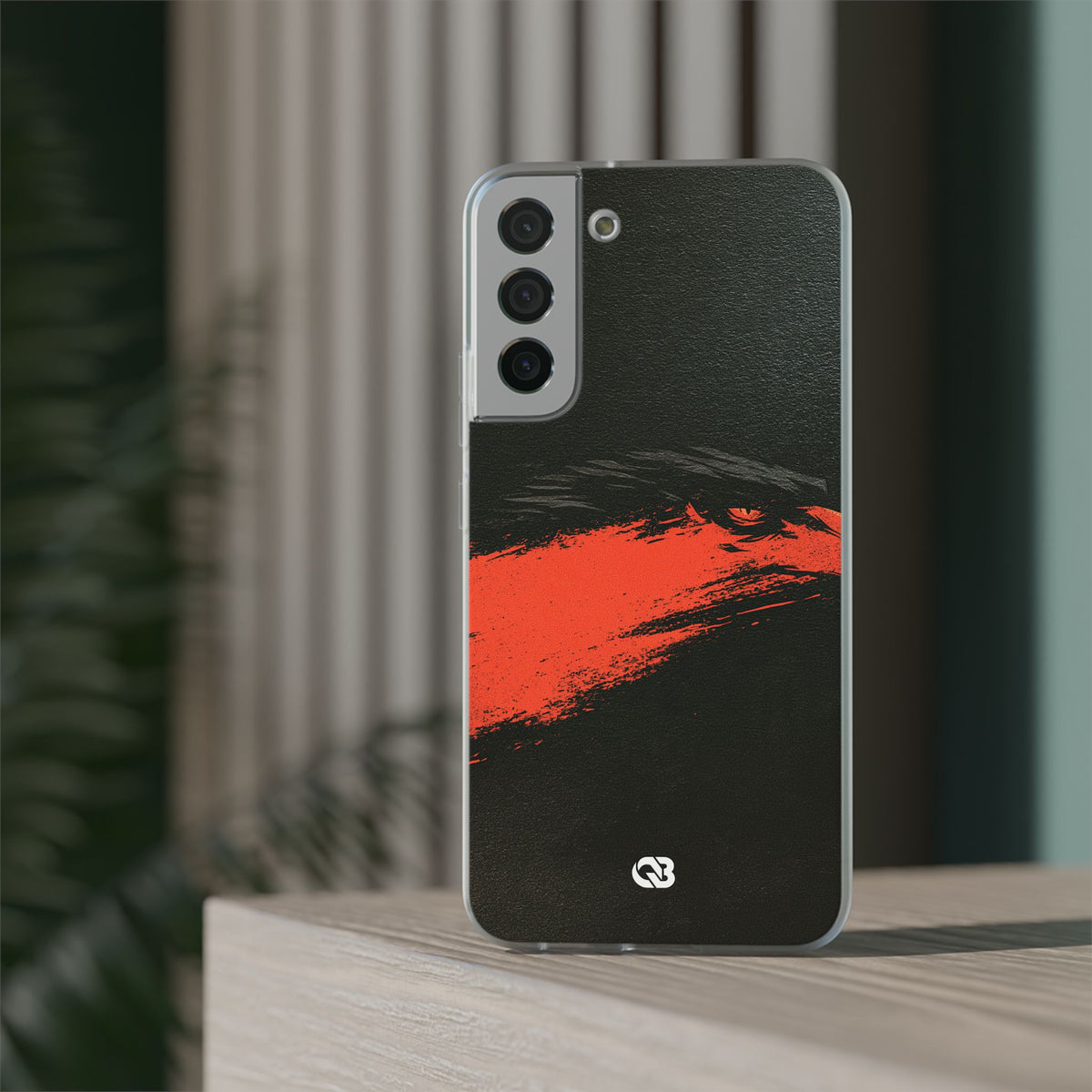 Crimson Raptor Noir · Lite Phone Case for Samsung · Black