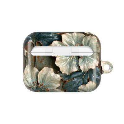 Gilded Blossom Reverie · Hard Case for AirPods & AirPods Pro · Teal
