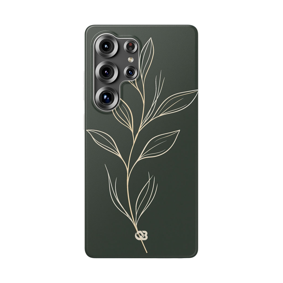 Minimal Botanical Stem · Lite Phone Case for Samsung · Green