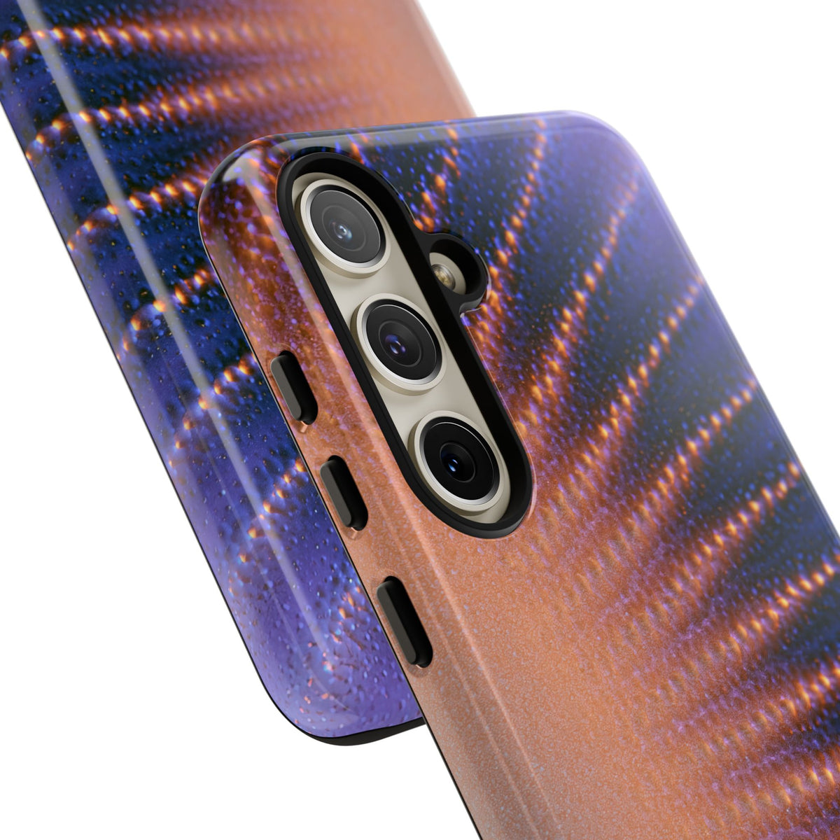 Luminous Aura Burst · Tough Phone Case for Samsung · Blue