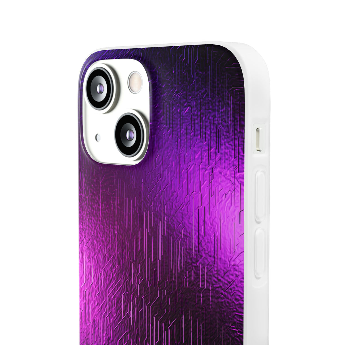 Violet Cyber Circuit · Lite Phone Case for iPhone ·  Purple