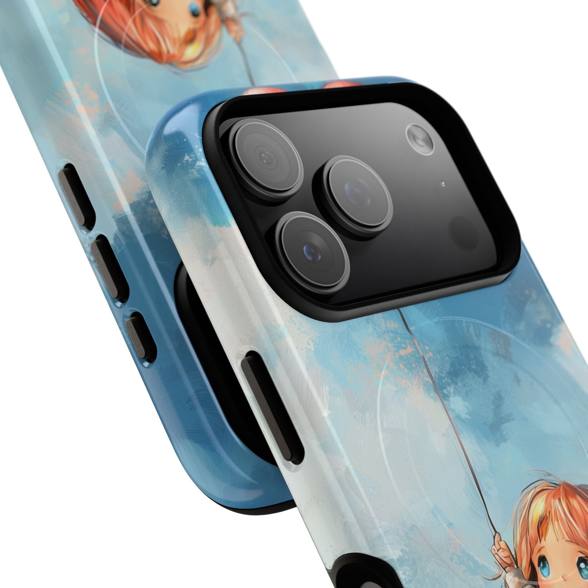 Heart Balloon Whimsy iPhone 17 Pro Case - Tough+ - CASE•BOB