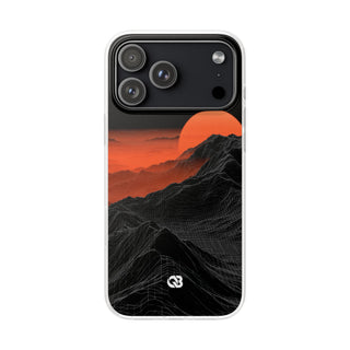 Solar Ridge Mesh · Lite Phone Case for iPhone ·  Black