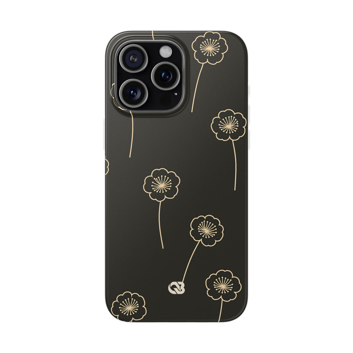 Nocturne Bloom Contours · Lite Phone Case for iPhone ·  Black