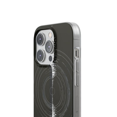 Black Lite Phone Case for iPhone - Obsidian Orbital Signal